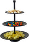 Etagere met 3 verdiepingen - Mat Zwart - Metaal
