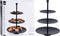 Etagere met 3 verdiepingen - Mat Zwart - Metaal