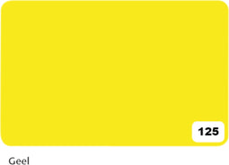 Etalagekarton folia 48x68cm 380gr nr125 geel | 10 stuks