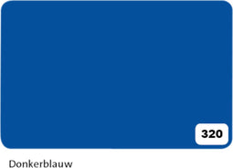 Etalagekarton folia 48x68cm 380gr nr320 donkerblauw | 10 stuks