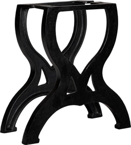 vidaXL-Salontafelpoten-2-st-X-frame-gietijzer