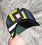 Capiche® Snapback Pet Heren – De Square – Groen & Zwart – Verstelbaar met Druksluiting – Sportcap – Baseball Cap – Capiche Caps