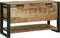 vidaXL - Opbergdoos - 80x35x45 - cm - Massief - Ruw - Mangohout