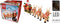 Kerst - Kerstman met slee - Opblaasbaar - 340cm - LED - Slee met rendieren
