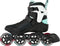 Powerslide Phuzion Radon Teal 90 Inlineskates - Maat 38 - Vrouwen - zwart/mintgroen/wit/roze
