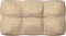 vidaXL - Palletkussens - 5 - st - stof - beige