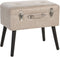 MALLARD - Hocker - Beige - Kunstleer