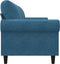 vidaXL - Driezitsbank - 180 - cm - fluweel - blauw