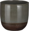 Mica Decorations Nora Bloempot - 17x17x16 cm - Terracotta - Groen