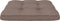 vidaXL Bankkussens pallet 2 st taupe