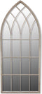 vidaXL - Tuinspiegel - gotisch - boogvormig - 50x115 - cm