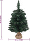 vidaXL - Kunstkerstboom - met - verlichting - en - standaard - 60 - cm - PVC - groen