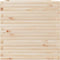 vidaXL - Plantenbak - 70x70x68,5 - cm - massief - grenenhout