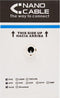 Ethernet LAN Cable NANOCABLE 10.20.0304-FLEX
