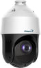 EtiamPro Dome IP-netwerkcamera, bewakingscamera, pan/tilt/zoom, 2 MP, IR-leds, nachtzicht 100 m, 15x optische zoom, 16x digitale zoom, WDR-technologie, PoE-functie, app Guarding Vision, voor binnen en buiten, wit
