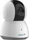 EtiamPro Mini IP-camera, bewakingscamera, wifi, pan/tilt, 2 MP, IR-leds, nachtzicht 10 m, vaste lens, DWDR-technologie, app Guarding Vision, voor binnen en buiten, wit