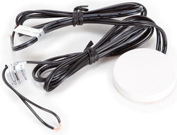 EtiamPro verborgen led-aanraakschakelaar voor meubelpaneel, perfect voor het aansturen van 12 V/24 V-ledstrips, eenvoudige installatie, ideaal voor keuken en kantoor, wit