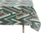 Tablecloth Thin canvas Stripes Green Grey (140 x 180 cm)