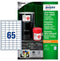 Etiket avery b7651-50 38x21mm polyester wit 3250st