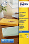 Etiket avery j8560-25 63.5x38.1mm tr 525stuks
