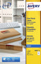 Etiket avery j8565-25 99.1x67.7mm tr 200stuks