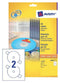 Etiket Avery L6043-25 CD wit 50stuks