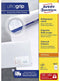 Etiket az 3653 105x42.3mm wit 1400stuks