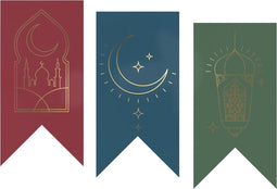 Etiket | Cadeauetiket | papier | Elegant | 60x30mm | assorti | rol à 500 stuks