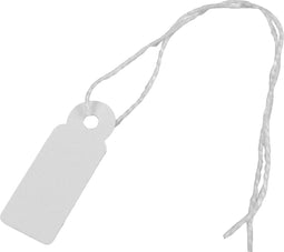 Etiket | Hangetiket | karton | 11x29mm | wit | 1000 stuks