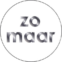 Etiket haza zomaar wit/zilver