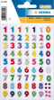 Etiket HERMA 3094 kleurrijke nummers stone