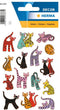 Etiket HERMA 3337 abstracte katten | 10 stuks