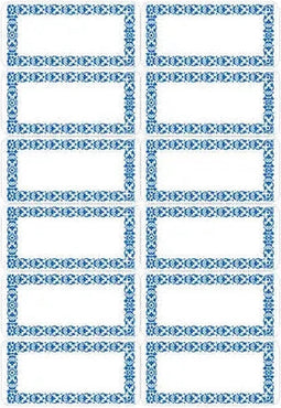 Etiket HERMA 3742 keuken blauw | 10 stuks