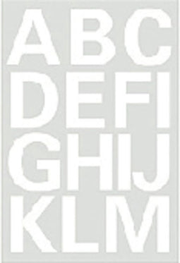 Etiket HERMA 4169 25mm letters A-Z wit | 10 stuks