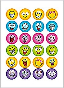 Etiket HERMA 6818 smiley glitter folie | 10 stuks
