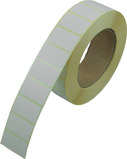 Etiket - papier - 35x18mm - wit - rol à 2500 stuks