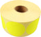 Etiket - Reclame-etiket - papier - permanent - ∅62mm - fluor/geel - rol à 1500 stuks