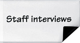 Etikethouder 3L 10835 55x102mm magnetisch