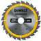 DeWalt DT1944-QZ - Zaagblad - 190 mm diameter 24 tanden ATB 16° tandhoek