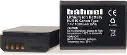 Hähnel HL-E10 - Accu Li-Ion 1080mAh - Vervanging voor Canon LP-E10 - Zwart