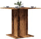 vidaXL - Eettafel - 80x80x75 - cm - bewerkt - hout - oud - houtkleurig