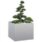vidaXL - Plantenbak - 100x100x80 - cm - gegalvaniseerd - staal