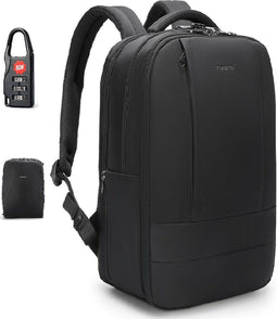 Tigernu Comfort laptop rugzak 15,6 inch - schooltas - dames en heren - anti diefstal rugzak - waterafstotend - zwart