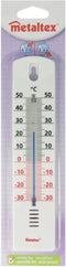 Metaltex Thermometer Binnen & Buiten - 20cm - Kunststof - Wit