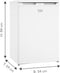 Beko FSE1175N - Onderbouw Vrieskast - MinFrost® 95 l 6,5 kg/24u - Wit