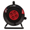 ETM Kabelhaspel - 40 m met 3 x 1.5 mm2 PVC Snoer - Zwart/Rood