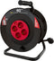 ETM Kabelhaspel - 40 m met 3 x 1.5 mm2 PVC Snoer - Zwart/Rood