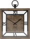 Riviera Maison Wandklok - Queens Square - Naturel - 1 Stuks
