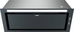ETNA AI772ZT - Inbouw Afzuigkap - Zilver - 72 cm - Energielabel B - 650 m³/h - LED strip - Randafzuiging