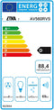 ETNA AV560RVS - Vlakscherm afzuigkap - 60 cm